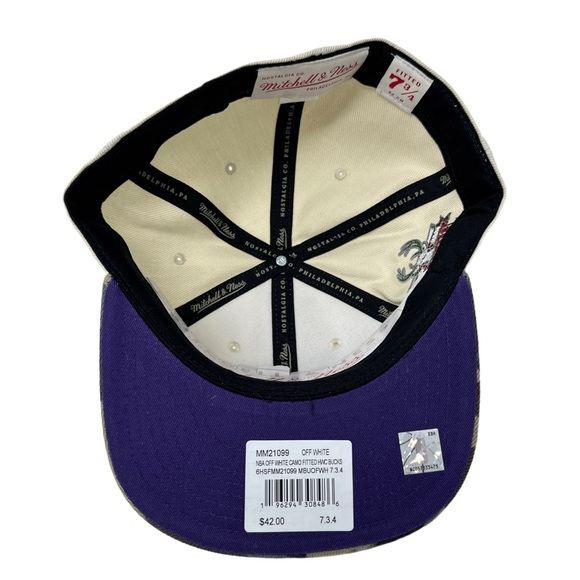 Ness Milwaukee Bucks 40th Anniversary 7 3/4 Fitted Hat - Picture 6 of 7